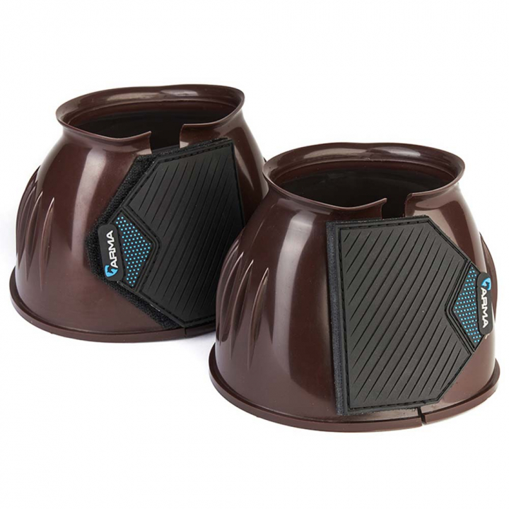 Bell Boots PVC Brown in the group Horse Tack / Leg Protection / Bell Boots at Equinest (SH102830BR_r)