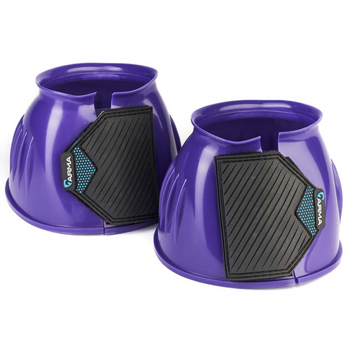 Bell Boots PVC Purple in the group Horse Tack / Leg Protection / Bell Boots at Equinest (SH102833PU_r)