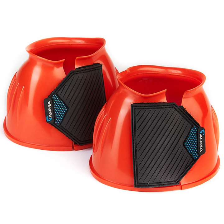 Bell Boots PVC Orange in the group Horse Tack / Leg Protection / Bell Boots at Equinest (SH102834OR_r)