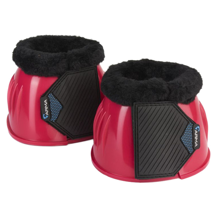 Bell Bots Glossy PVC Fleece Pink in the group Horse Tack / Leg Protection / Bell Boots at Equinest (SH1028435PPI_r)