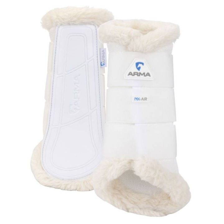 Brushing Boots NX-Air Motion Supafleece White in the group Horse Tack / Leg Protection at Equinest (SH104700WH_r)