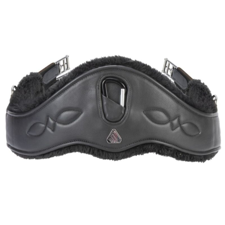 Anatomical Girth LUSSO Supafleece Black in the group Horse Tack / Girths at Equinest (SH110980BA_r)