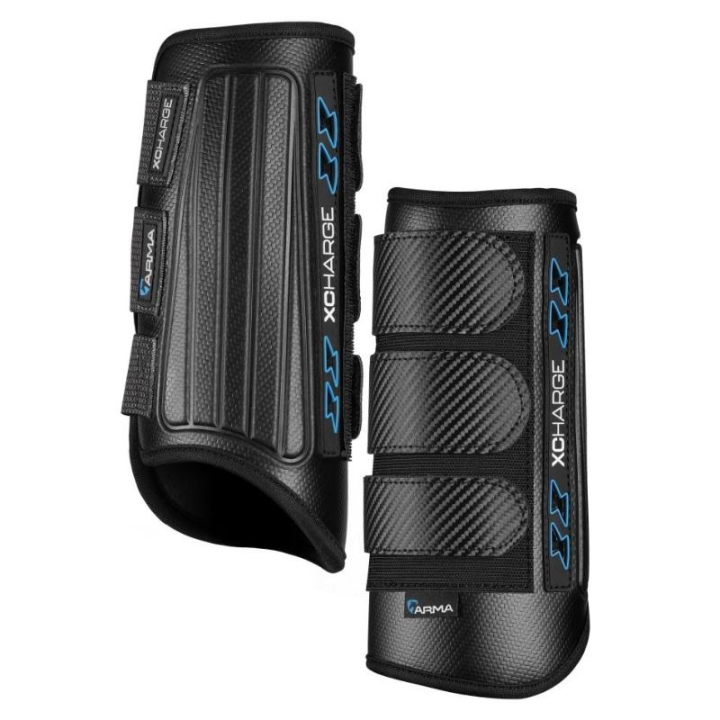 Eventing Boots Front Carbon XC Black in the group Horse Tack / Leg Protection at Equinest (SH112000BA_r)