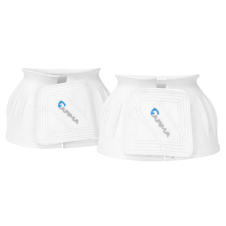 Rubber Bell Boots White in the group Horse Tack / Leg Protection / Bell Boots at Equinest (SH134V_V_r)