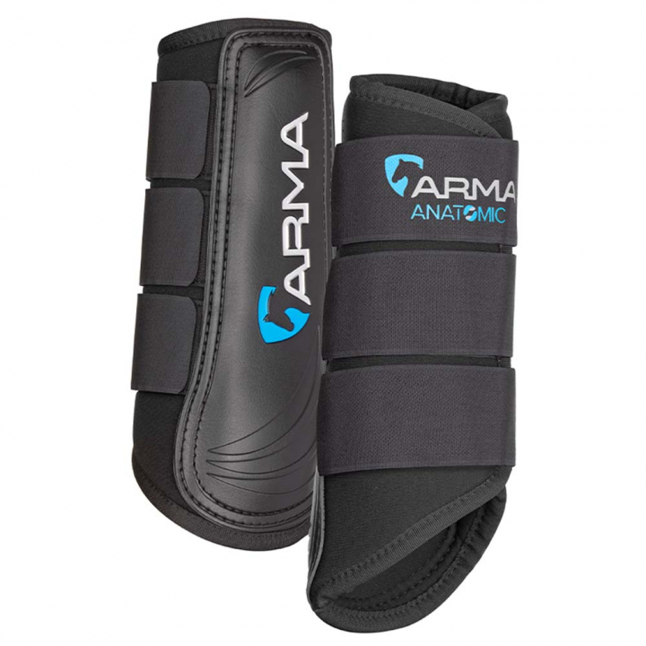 Neoprene Fetlock Boots Black in the group Horse Tack / Leg Protection / Brushing Boots & Dressage Boots at Equinest (SH170ASv_r)