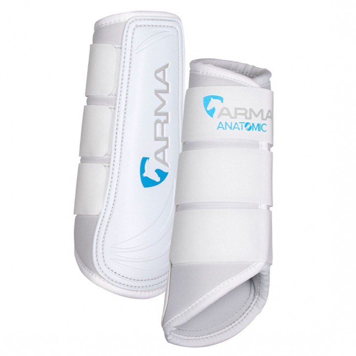 Neoprene Fetlock Boots White in the group Horse Tack / Leg Protection / Brushing Boots & Dressage Boots at Equinest (SH170AVi_r)