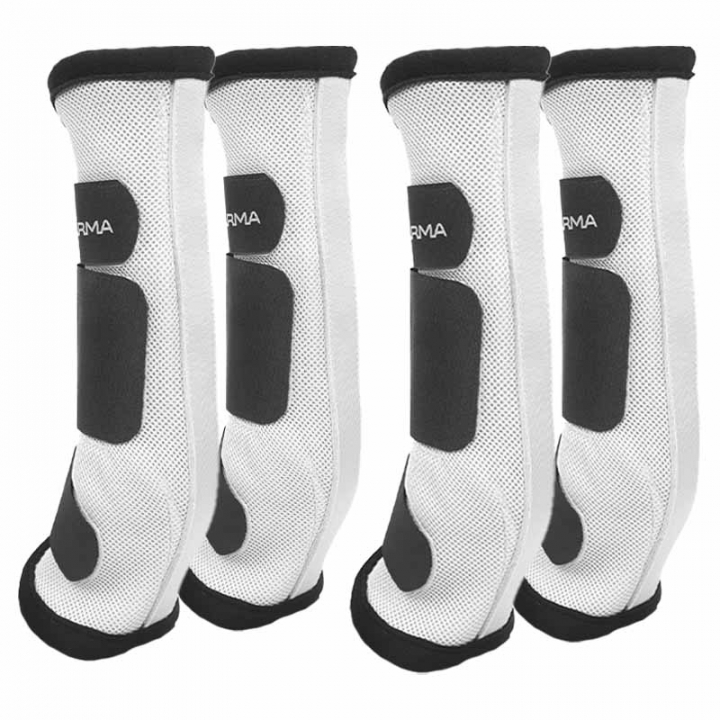 Fly Boots 4-pack White in the group Fly Protection / Fly Repellents & Summer Products at Equinest (SH185701WH_r)