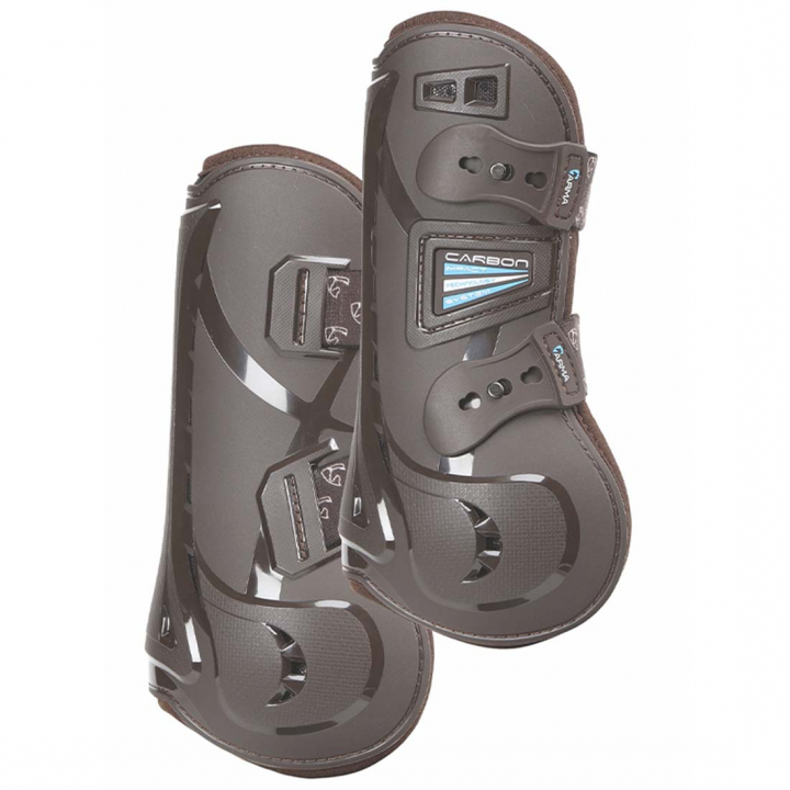 Tendon Boots Carbon Brown in the group Horse Tack / Leg Protection / Tendon Boots at Equinest (SH192502BR_r)