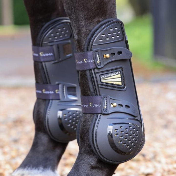 Oxi-Zone Air Motion Black Tendon Boots in the group Horse Tack / Leg Protection / Tendon Boots at Equinest (SH193601BA)