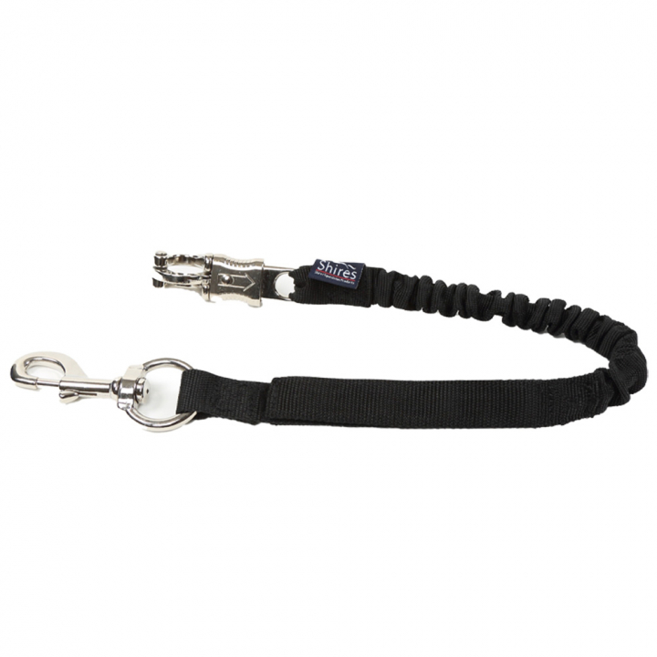 Stretch Transport Lead Rope Black in the group Horse Tack / Lead Ropes & Trailer Ties / Trailer Ties & Bungee at Equinest (SH397BSV)