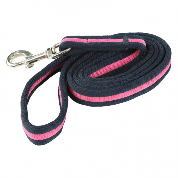 Lead Rope Navy/Pink in the group Horse Tack / Lead Ropes & Trailer Ties / Nylon & Cotton Lead Ropes at Equinest (SH421MA-RO)