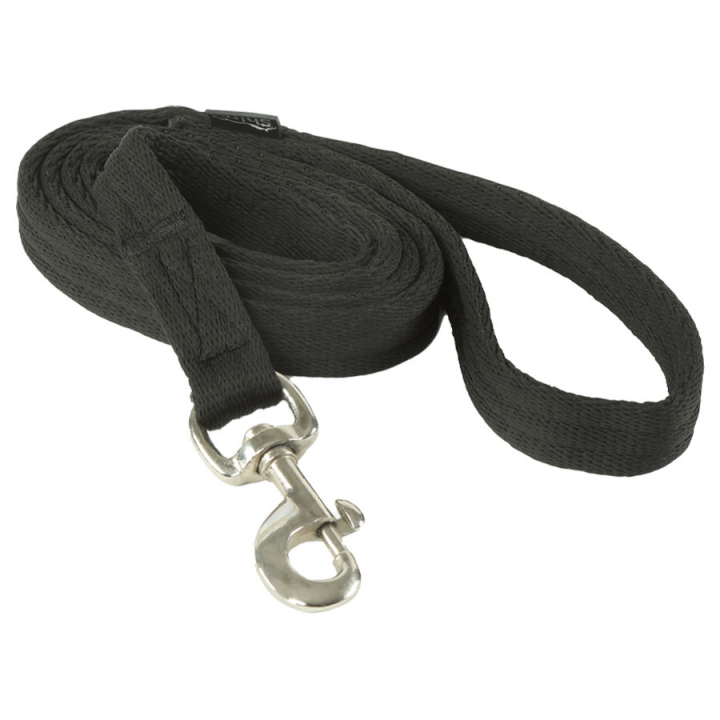 Lead Rope Black in the group Horse Tack / Lead Ropes & Trailer Ties / Nylon & Cotton Lead Ropes at Equinest (SH421SV)