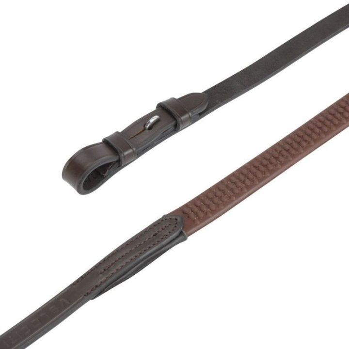 Rubber Reins Gara Soft Grip Brown in the group Horse Tack / Reins / Rubber Reins at Equinest (SH501003BR_r)