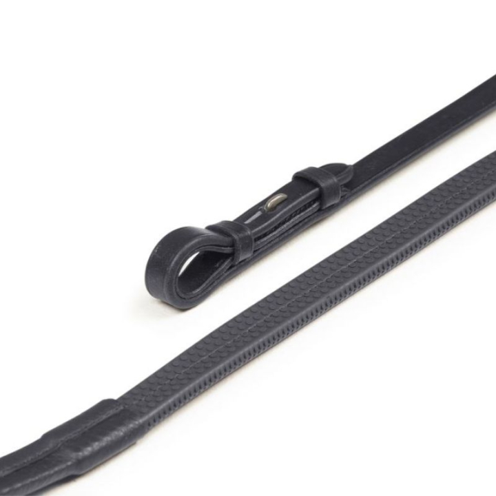 Rubber Reins Gara Black in the group Horse Tack / Reins / Rubber Reins at Equinest (SH505801BA_r)