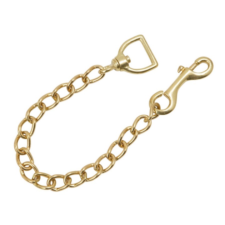 Brass Chain for Lead Rope 45cm in the group Horse Tack / Lead Ropes & Trailer Ties / Chain Lead Ropes at Equinest (SH652-45)