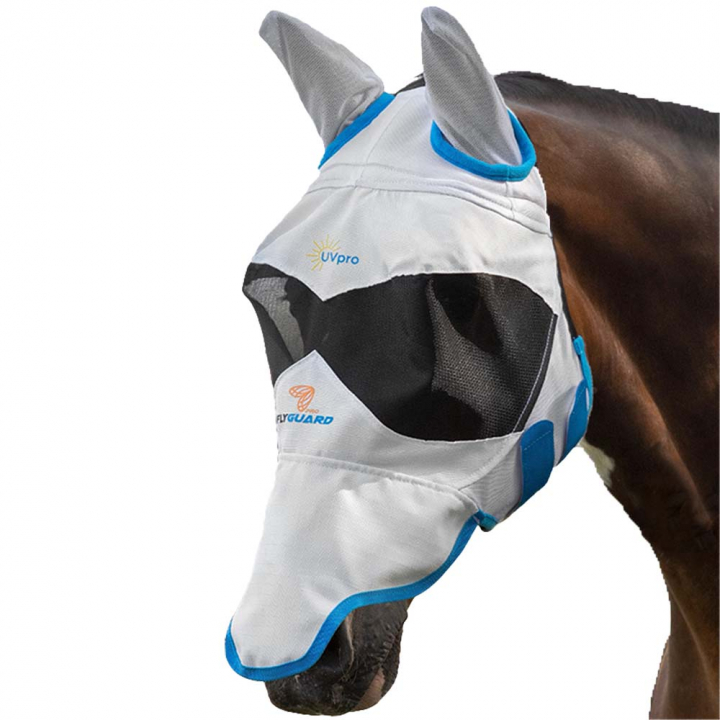 Ultra Pro Fly Mask White in the group Fly Protection / Fly Masks & Nose Nets at Equinest (SH6674_V_r)