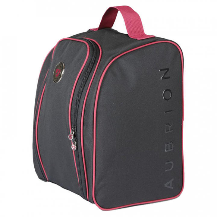 Helmet Bag Dark Grey/Pink in the group Riding Equipment / Riding Helmets at Equinest (SH7716)