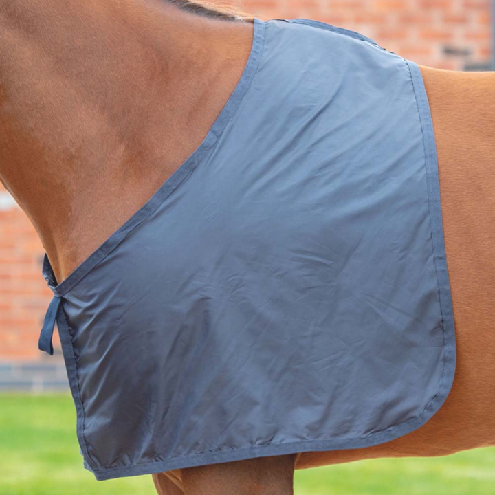 Satin Shoulder Guard Navy Blue in the group Horse Rugs / Horse Rug Accessories / Shoulder Guards at Equinest (SH934C_M_r)
