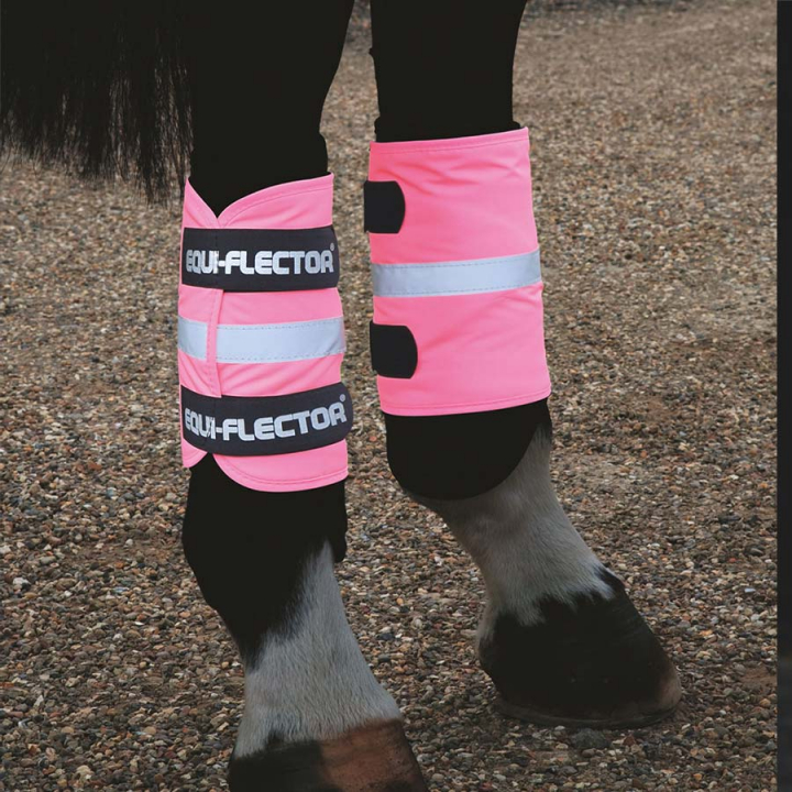 Leg Reflectors Pink in the group Riding Equipment / Reflective Equestrian Wear at Equinest (SH940035RS)