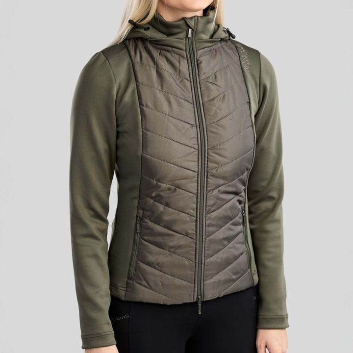 Hybrid Jacket MoEverline Crystals Forest Green in the group Equestrian Clothing / Coats & Jackets / Riding Jackets at Equinest (SL266309LFGR_r)