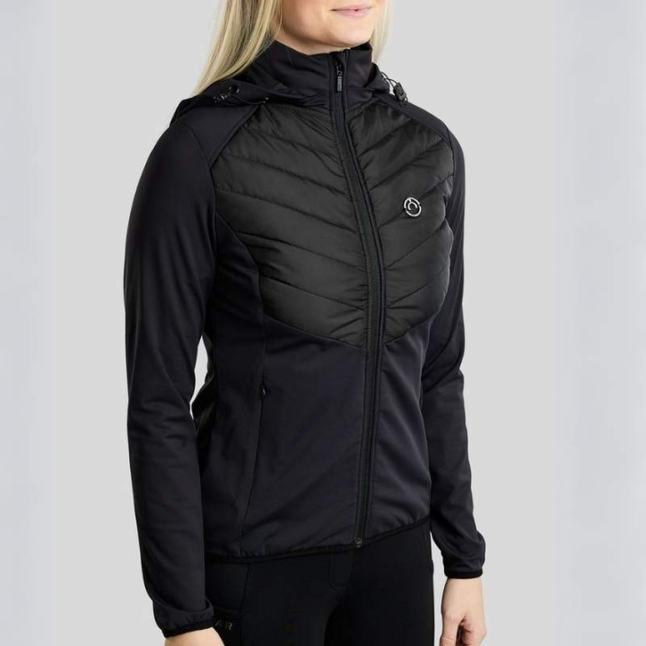 Hybrid Jacket MoAddie Logo Charm Black in the group Equestrian Clothing / Coats & Jackets / Riding Jackets at Equinest (SL26644LBA_r)