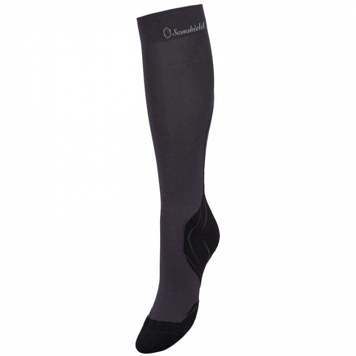 Riding Sock Balzane Airflow Grey in the group Equestrian Clothing / Riding Socks at Equinest (SOK01SGr_r)