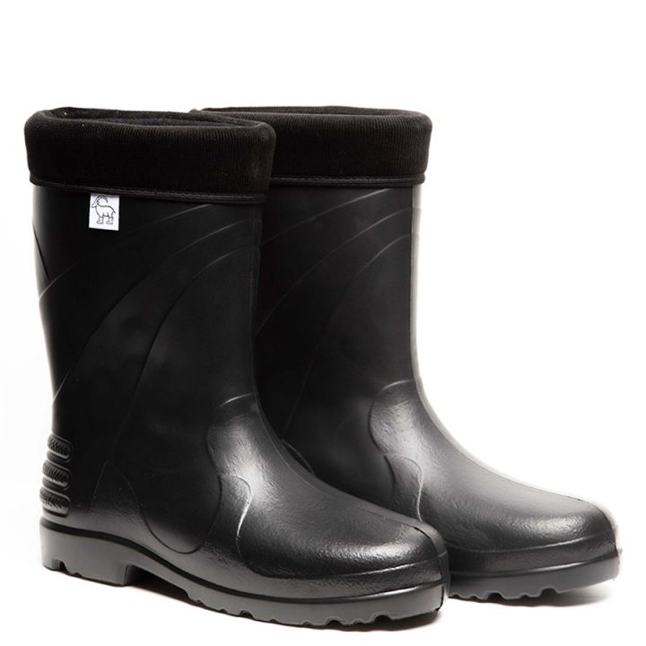 Lined Rubber Boots Alice Black in the group Riding Footwear / Winter Riding Boots at Equinest (W170000BA)