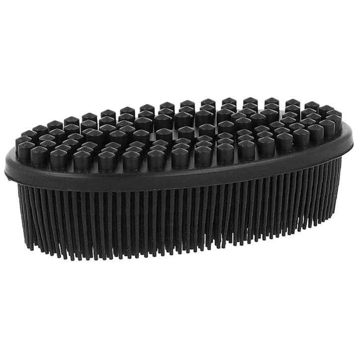 Rubber Brush Essential Black in the group Stable & Paddock / Stable Supplies & Yard Equipment / Stable Cleaning at Equinest (WR005BA)