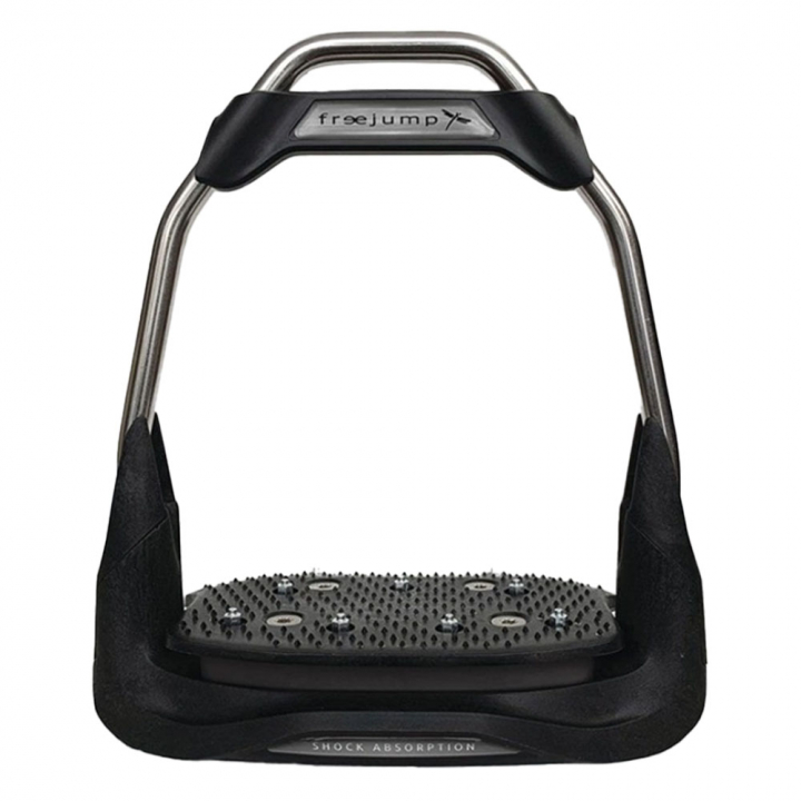 Stirrups Air's Black/Silver in the group Horse Tack / Stirrups at Equinest (freeair-s_S_r)