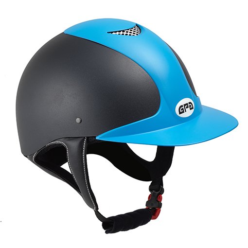 Jimpi 2X Black/Blue in the group Riding Equipment / Riding Helmets / Standard Visor Riding Helmets at Equinest (jimpi2x_SB_r)