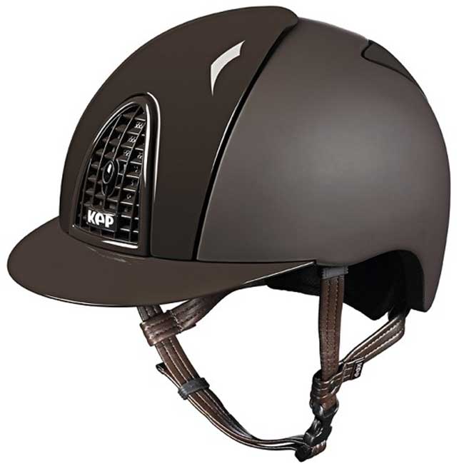 Cromo T Polish Brown in the group Riding Equipment / Riding Helmets at Equinest (kep_cromot_polBr_r)