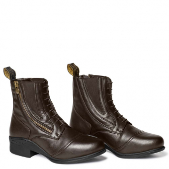 Jodhpur Boots Veganza Side Zip Paddock Brown 