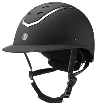 Riding Helmet Kylo Matte Wide Peak Black/Silver 
