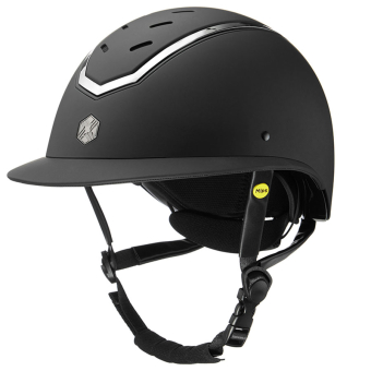 Riding Helmet MIPS Kylo Matte Wide Peak Black/Silver 