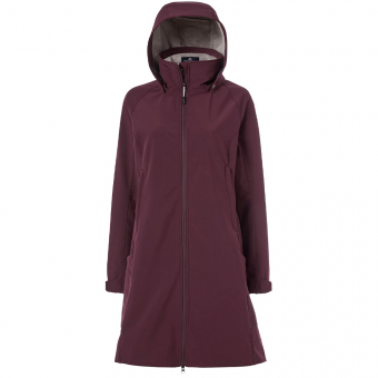 Riding Coat Stella Softshell Parka Burgundy