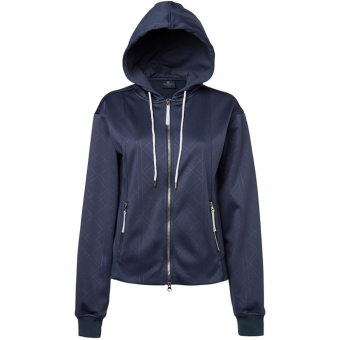 Hoodie Starla Zip Navy Blue