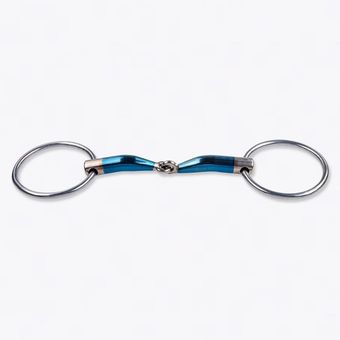 Sweet Iron Single Jointed Loose Ring Snaffle