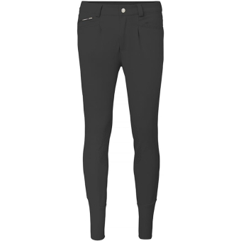 Men's Riding Breeches Edward Knee Grip Black