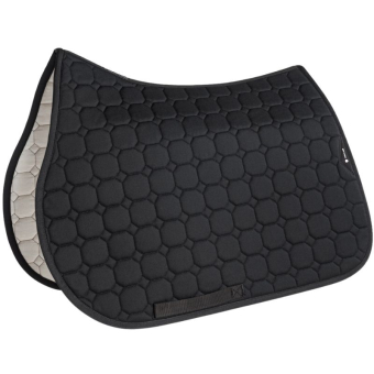 Jumping Saddle Pad Octagon Black