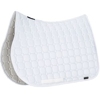 Jumping Saddle Pad Octagon White