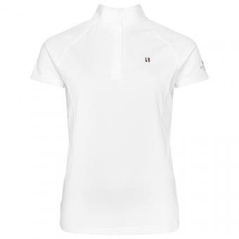 Competition Shirt Children/Junior Classic Short Sleeve Girls White