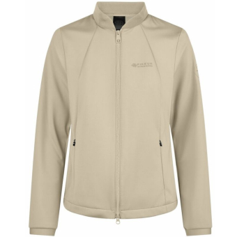 Fleece Jacket Athleisure Beige
