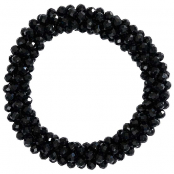 Hair Tie Saylene Crystals Black