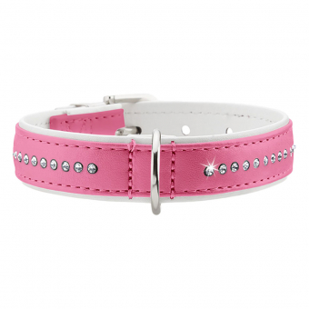 Dog Collar Modern Art Luxury Cerise