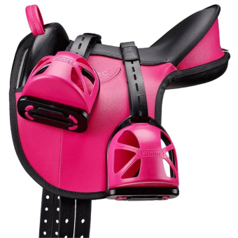 Pony Saddle Kids Riding Pad Set Pink