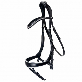 Bridle Equitus Beta White/Black