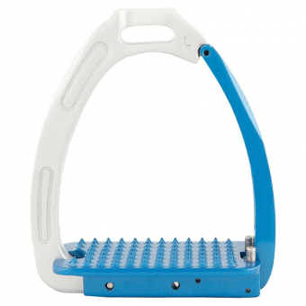 Stirrups Lavarone Silver/Blue