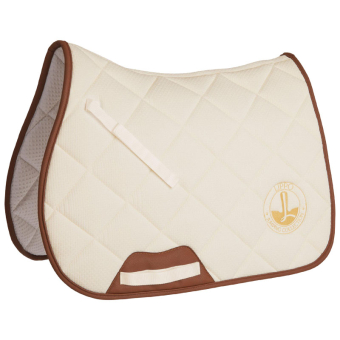 Saddle Pad Waffle Texture Beige