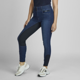 Riding Breeches Candela DuraGrip Jeans FG Navy Blue