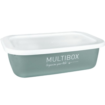 Multibox with Lid 3L Green